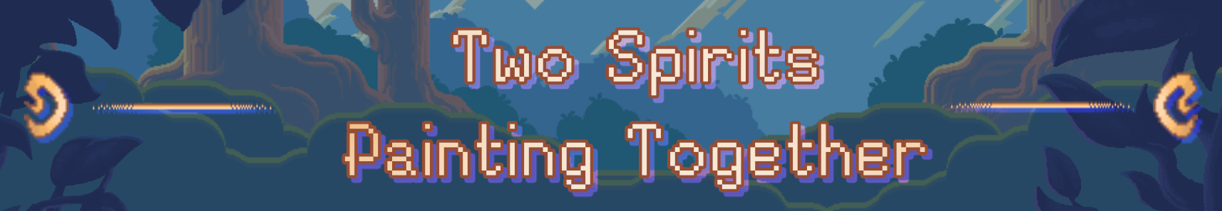 Two Spirits Painting Together